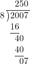   \intlongdivision{2007}{8} 